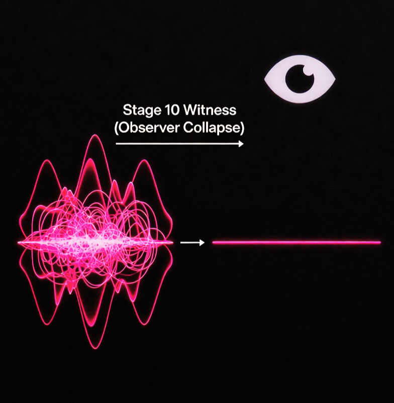Stage 10 Witness: Observer Collapse